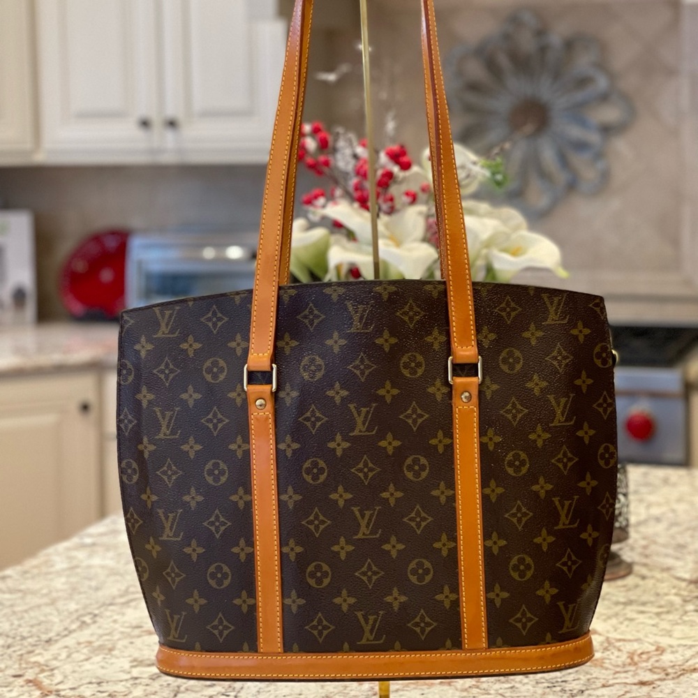 🌺AUTH Louis Vuitton Babylone PRISTINE COND 🌺 LAPTOP WORK SCHOOL EVERYDAY BAG